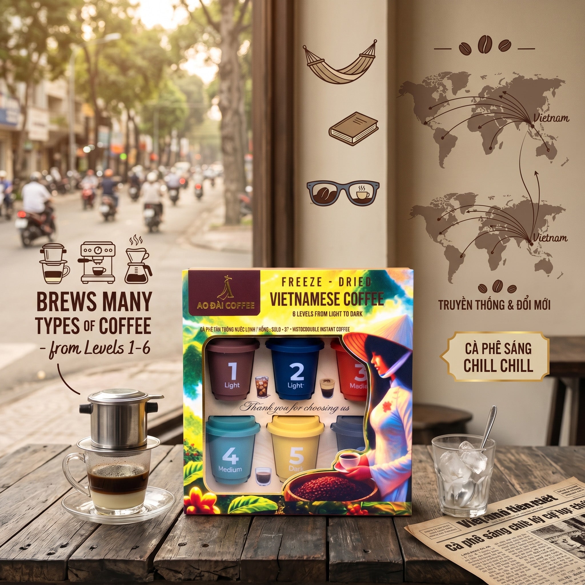 FREEZE DRIED - VIETNAMESE COFFEE