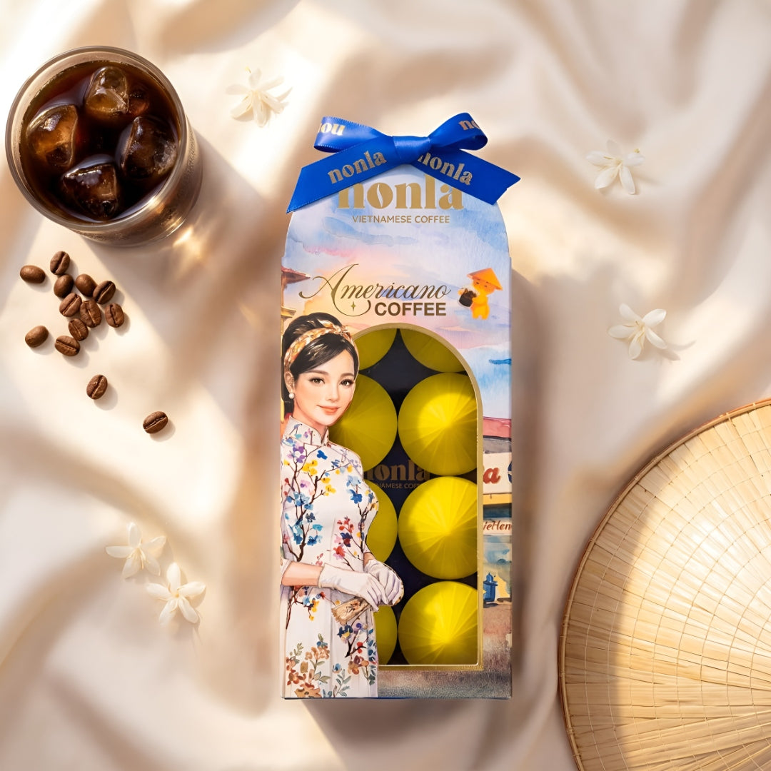 nonla 越南美式咖啡禮盒 Americano Coffee Gift Box — 實物主圖